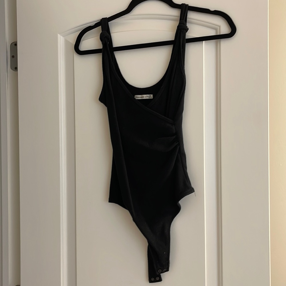 Crisscross bodice bodysuit